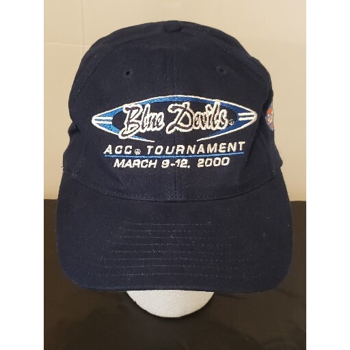 Duke Blue Devils Acc Tournament Hat March 912 2000 Ncaa Cap Adjustable